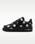 Nike Air Force 1 '07 Black White Polka Dot Sneakers mens low top shoes