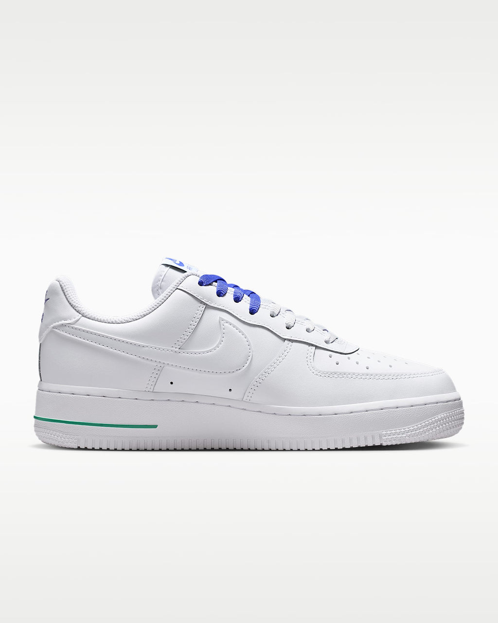 Nike Air Force 1 '07 White Blue Flower Print Sneakers mens low top shoes