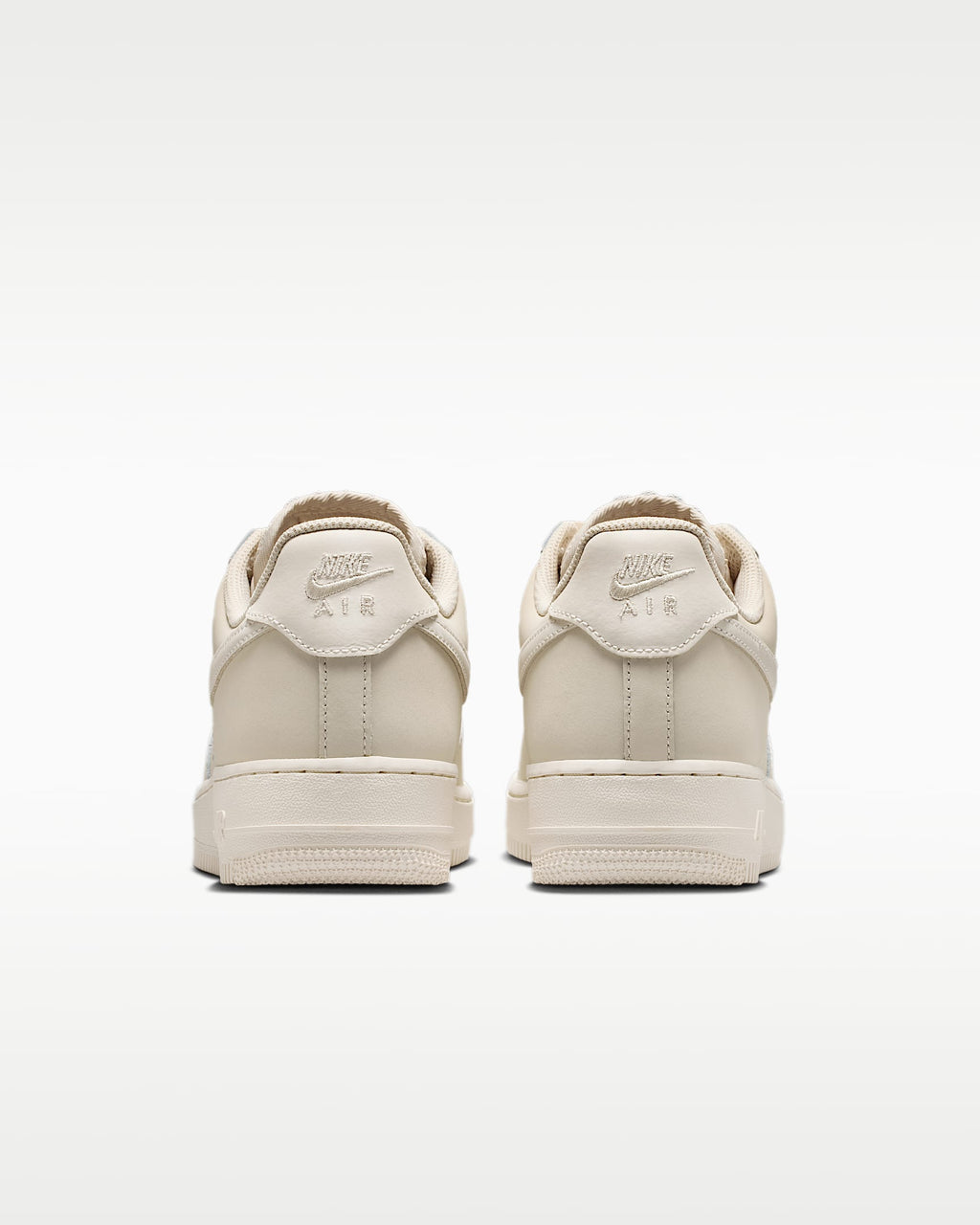 Nike Air Force 1 '07 Light Bone Satin Laces Sneakers mens low top shoes