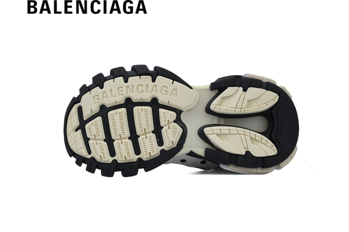 Balenciaga Track men's shoes  women sneakers in White and Black