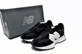 New Balance 327 Women's & Men's Retro Sneakers - Black & White