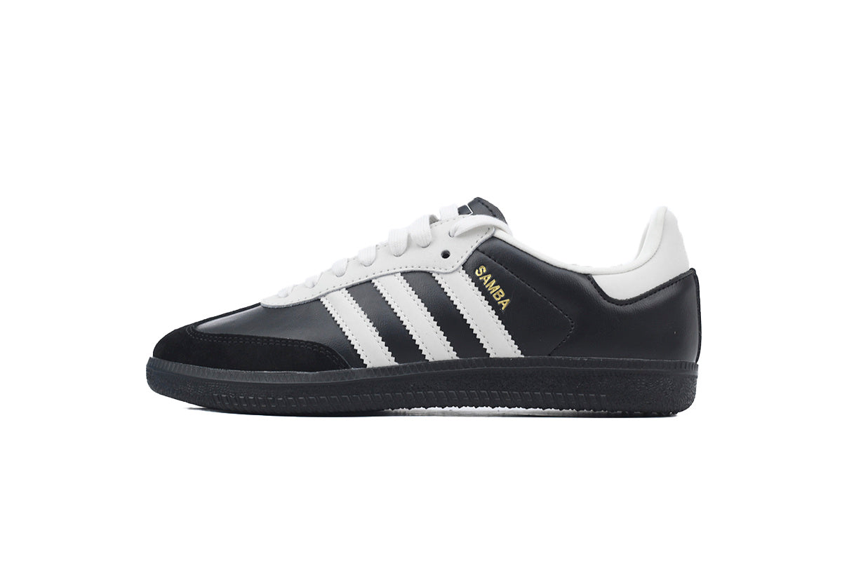 adidas samba  women's shoes  men's samba sneakers adidas samba black OG – Classic Leather Sneakers