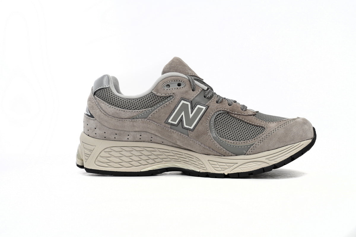 New Balance 2002R Women's & Men's Grey & Cream Retro Lifestyle Sneakers