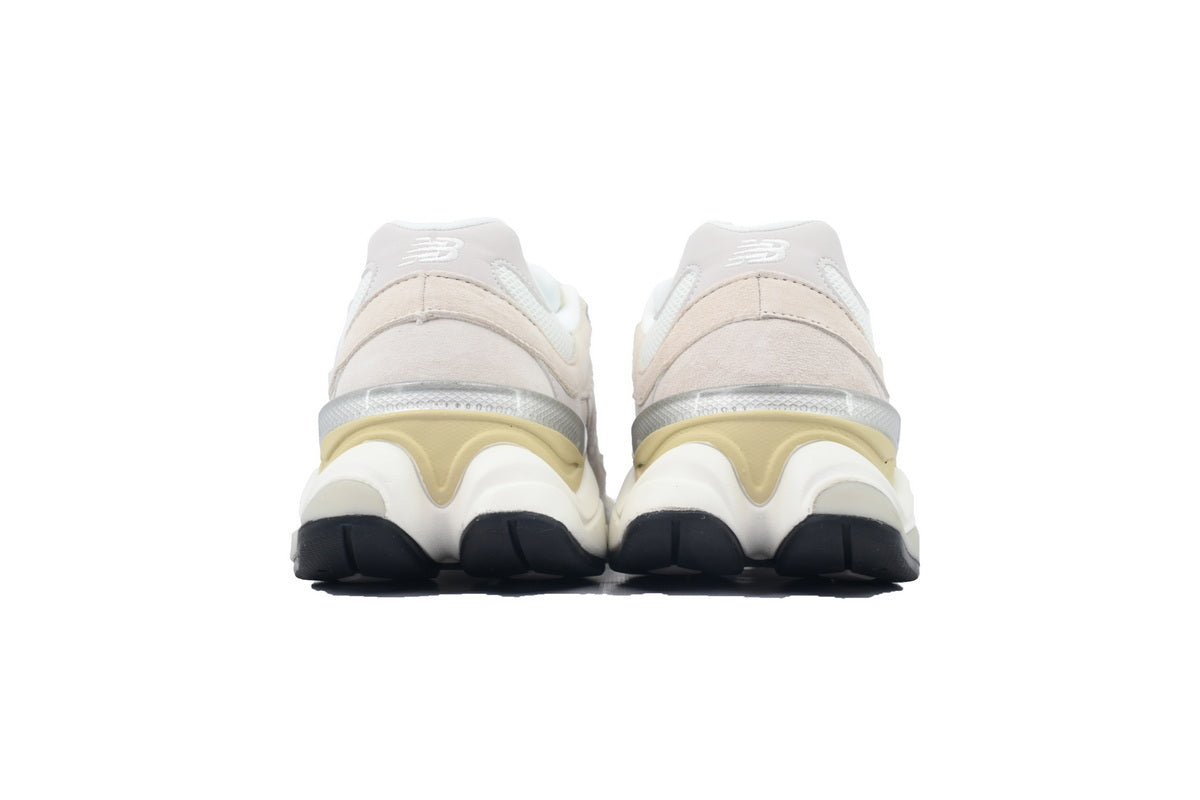 New Balance 9060 Women's & Men's Cream & Lilac Chunky Retro Sneakers
