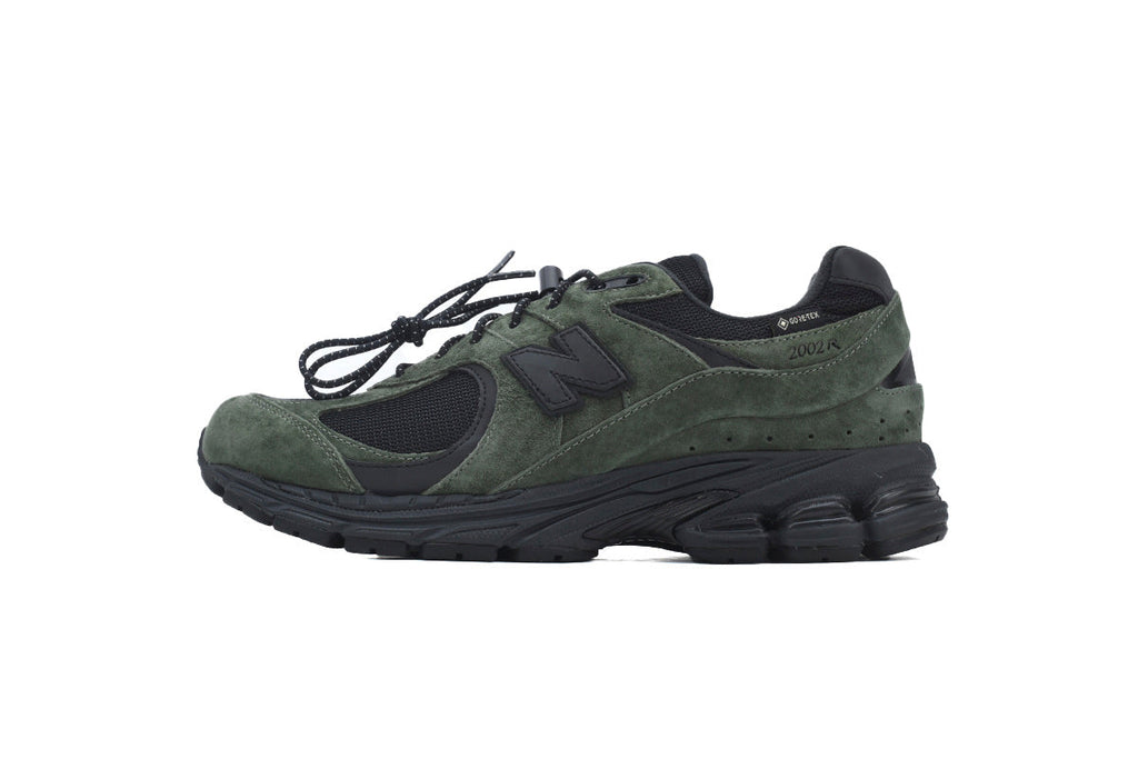 New Balance 2002R Women's & Men's Dark Green & Black Retro Sneakers