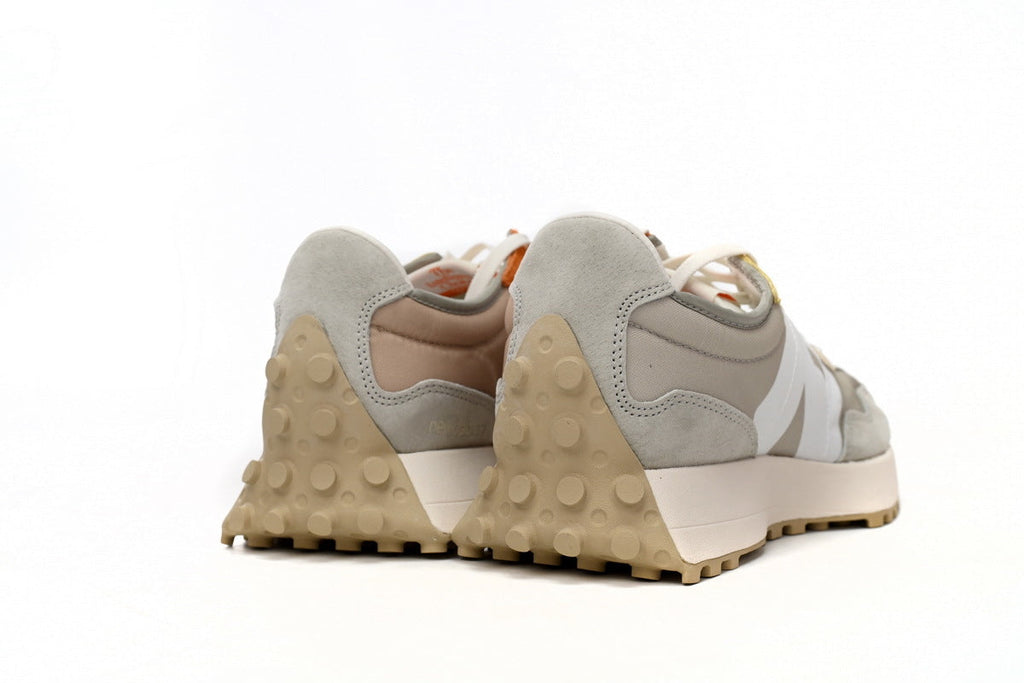 New Balance 327 Women's & Men's Retro Sneakers - Beige & Grey Colorblock