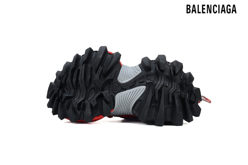 Balenciaga Hike men's shoes  women sneakers Red Black