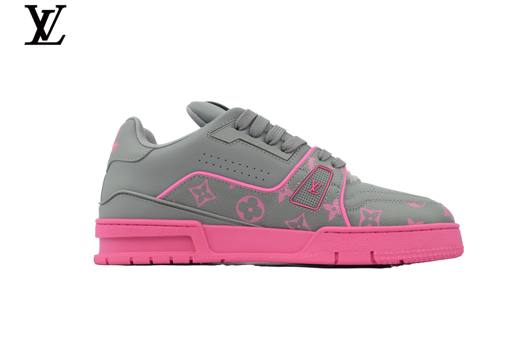 Louis Vuitton LV shoes for man  women Trainer Sneaker