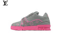 Louis Vuitton LV shoes for man  women Trainer Sneaker