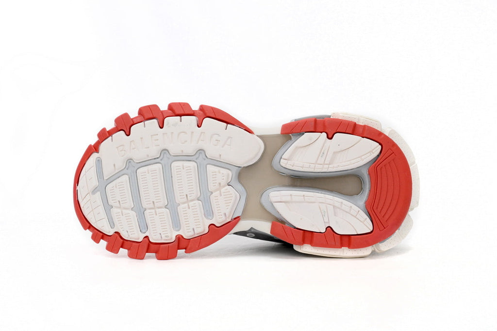 Balenciaga men's shoes Track Sneaker  balenciaga runners White and red