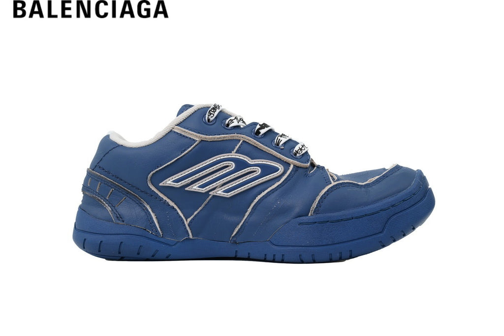 Balenciaga Skate men's shoes  women sneakers - Blue