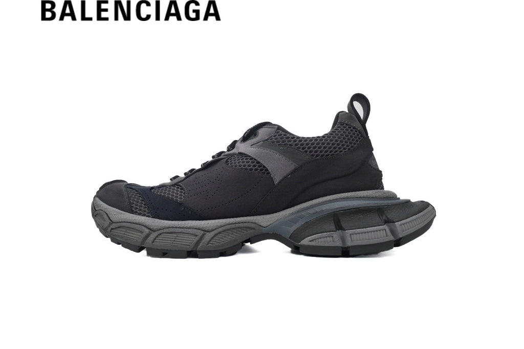 Balenciaga Hiking men's shoes  women sneakers in Black and Grey