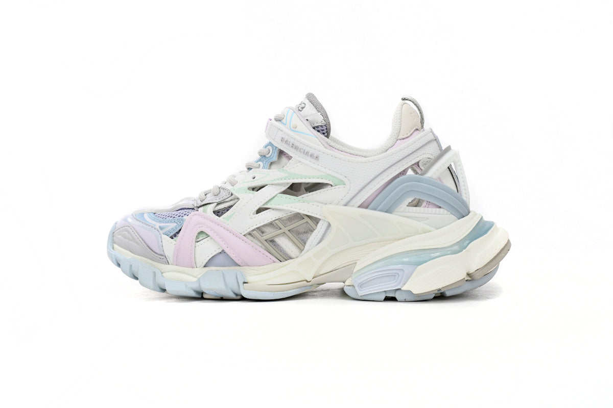 Balenciaga men's shoes Track.2 Sneakers  balenciaga runners White