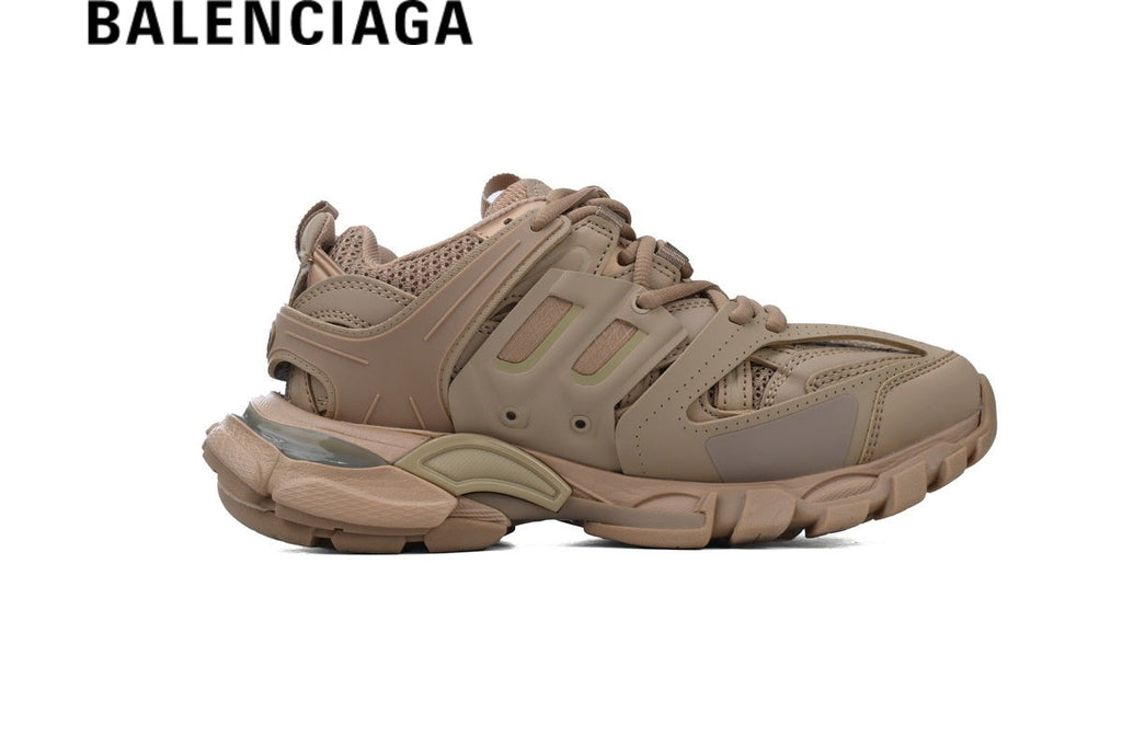 Balenciaga Track men's shoes  women sneakers in Beige