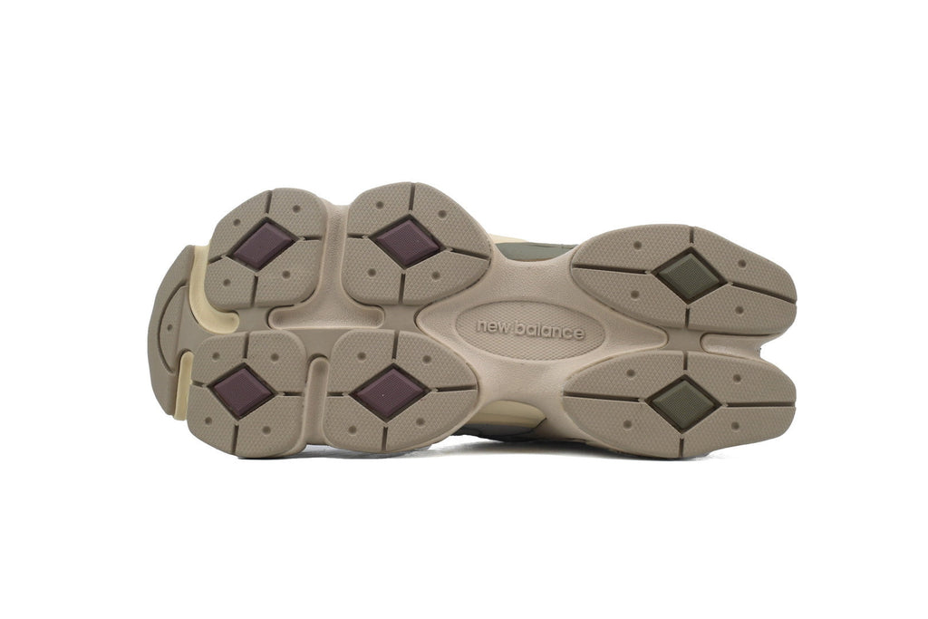 New Balance 9060 Women's & Men's Beige Grey Brown Chunky Retro Sneakers