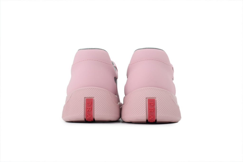 Prada America's Cup Sneakers   slip ons womens  prada designer mens shoes  Pinkish-gray