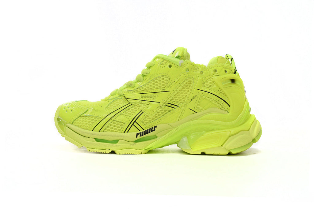 Balenciaga men's shoes Track Runner Sneaker – Distressed Low-Top  balenciaga runners Pale yellow
