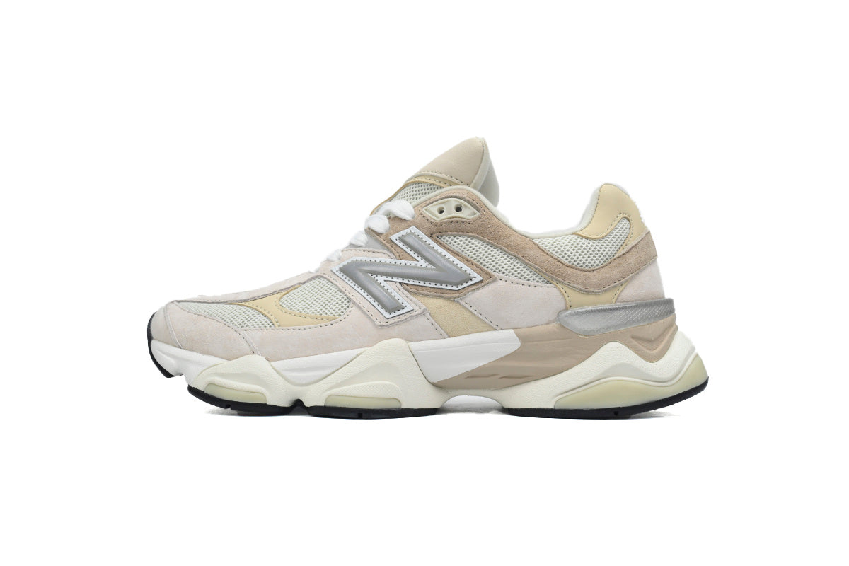 New Balance 9060 Women's & Men's Chunky Retro Sneakers - Cream & Beige