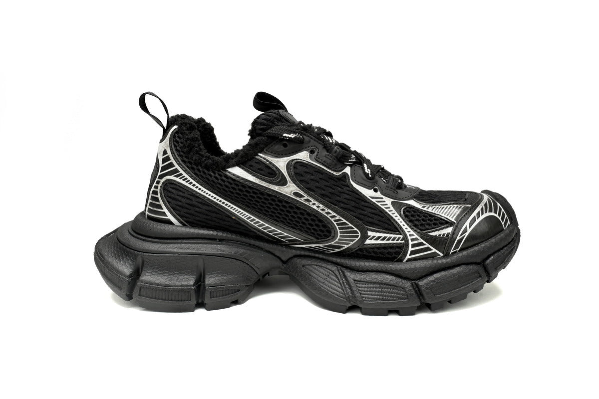 Balenciaga 3XL men's shoes Track Sneaker – Low-Top Chunky Sole balenciaga runners black