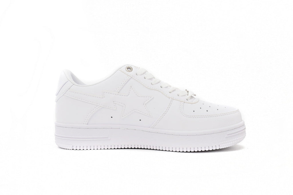 A BATHING APE BAPE STA White Sneakers | Women's & Men's Skate-Inspired Shoes