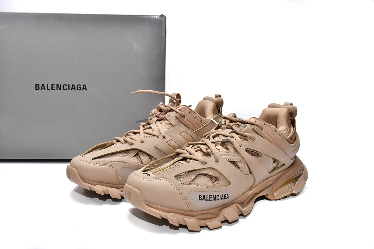 Balenciaga men's shoes Track Sneake  balenciaga runners  Coffee-colored
