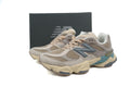 New Balance 9060 Women's & Men's Chunky Retro Sneakers - Beige & Teal