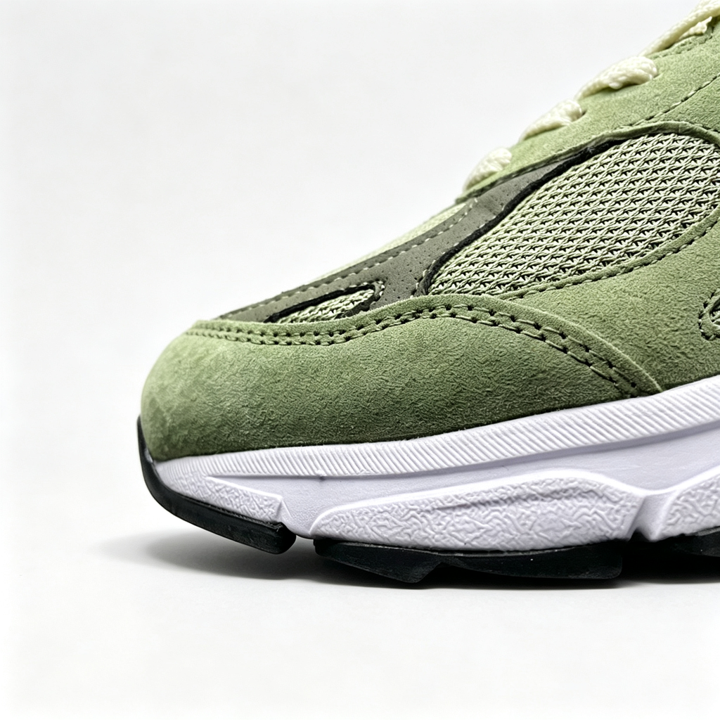 New Balance 990v3 Olive Leaf Teddy Santis Made in USA Women's & Men's Retro Sneakers