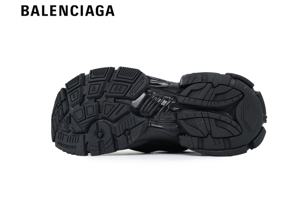 Balenciaga Runner men's shoes  women sneakers All Black