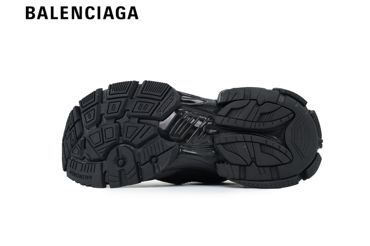 Balenciaga Runner men's shoes  women sneakers All Black