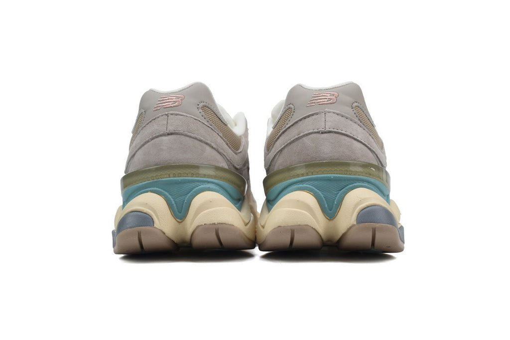 New Balance 9060 Women's & Men's Chunky Retro Sneakers - Beige & Teal