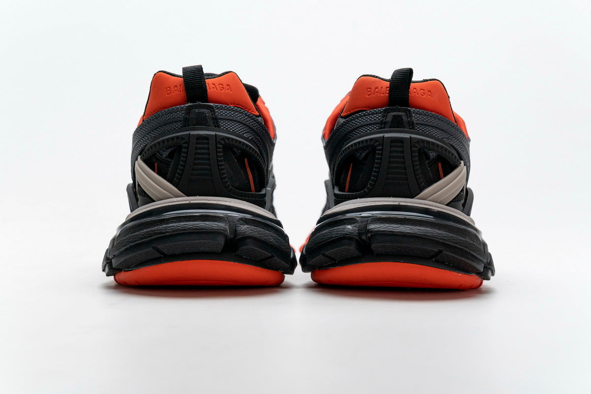 Balenciaga men's shoes  Track.2 Sneakers  balenciaga runners Black Orange