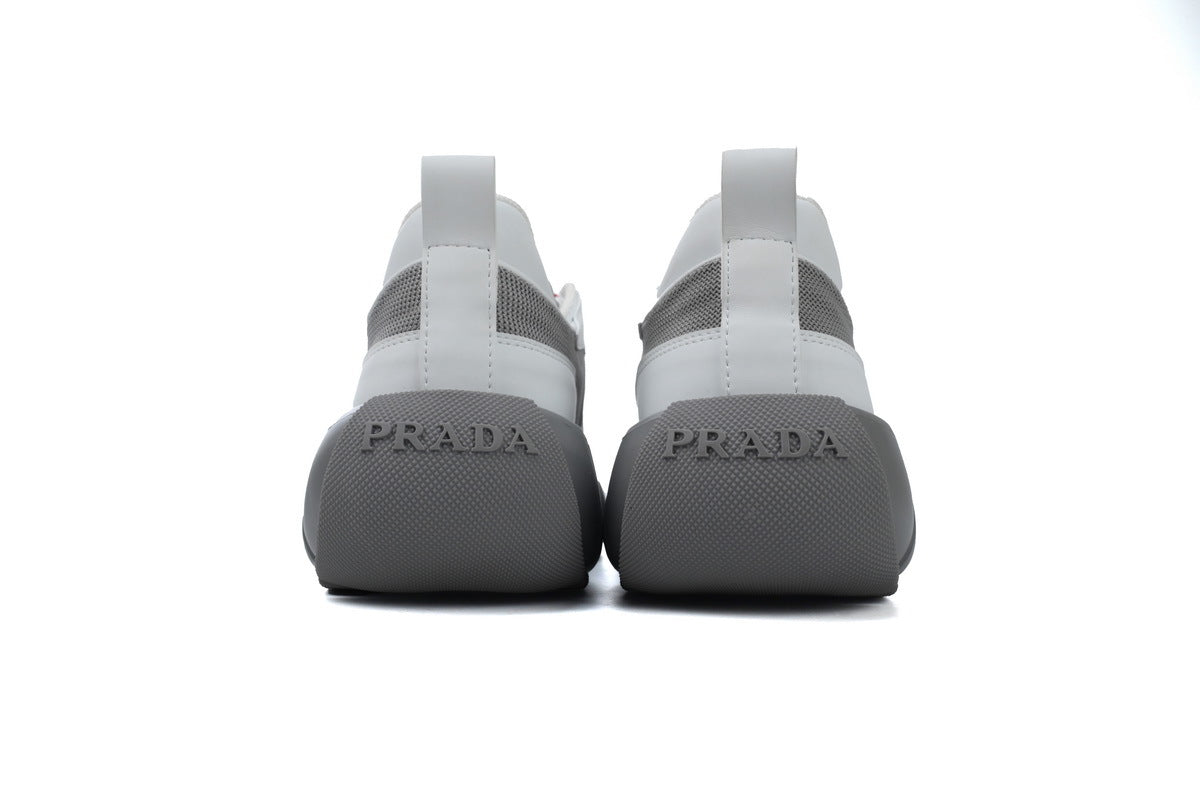 Prada America's Cup Sneakers slip ons womens  prada designer mens shoes grey