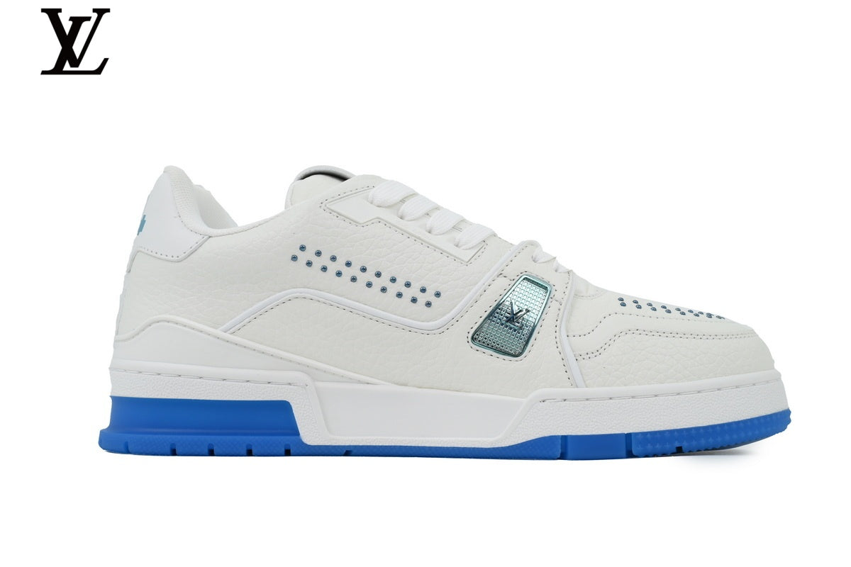 Louis Vuitton LV shoes for man  women Trainer Sneaker
