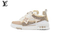 Louis Vuitton shoes for man  women Skate Sneaker – Beige Plush & Crystal
