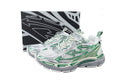 Off-White Be Right Back Women's Men's Shoes | White & Green Mesh Retro Sneakers