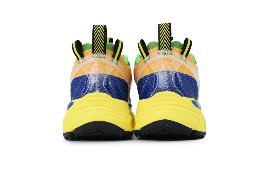Off-White Be Right Back Women's Men's Yellow, Blue & Green Chunky Sneakers
