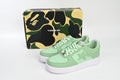 A BATHING APE BAPE STA Mint Green Sneakers | Women's & Men's Skate-Inspired Low-Top Shoes