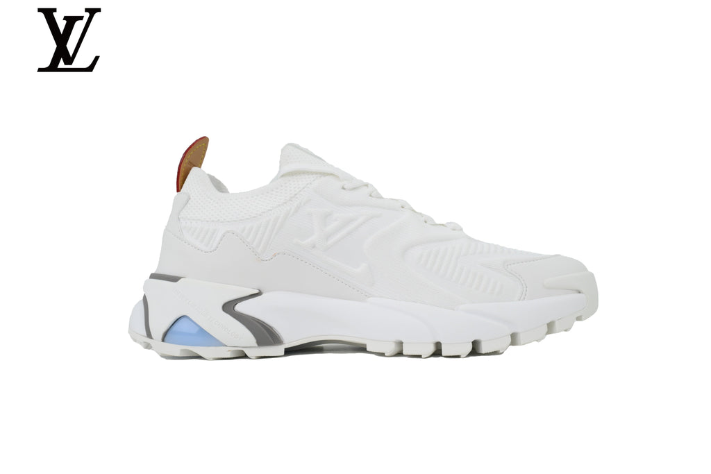 Louis Vuitton shoes for man  women Run Away Sneaker – White Knit