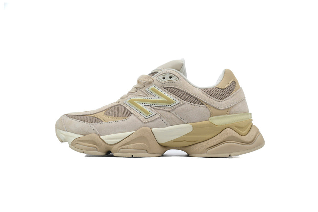 New Balance 9060 Women's & Men's Beige Sand Cream Chunky Retro Sneakers