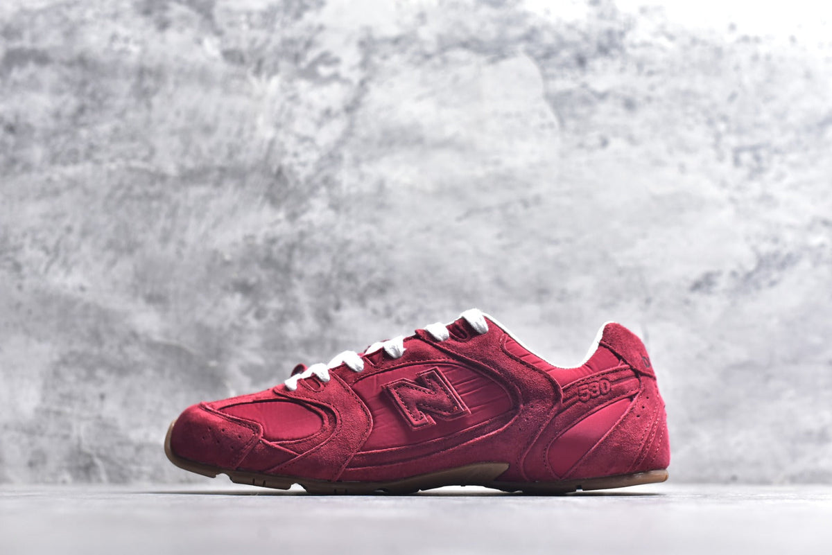 New Balance 530 Women's & Men's Burgundy Red Low-Profile Retro Sneakers