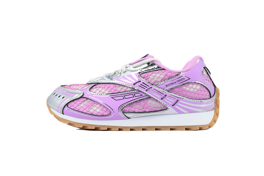 Bottega Veneta dolce manolo blahnik  shoes Orbit Sneakers Silvery pink