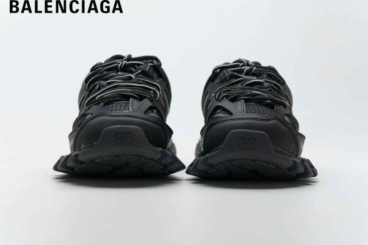 Balenciaga Track men's shoes  women sneakers - Black