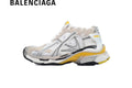 Balenciaga Runner men's shoes  women sneakers White And Yellow