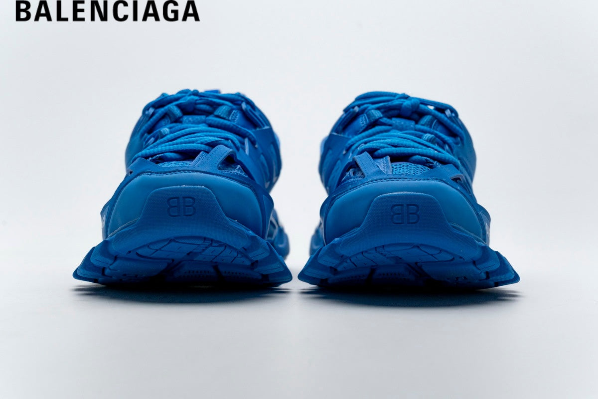 Balenciaga Track men's shoes  women sneakers - Blue