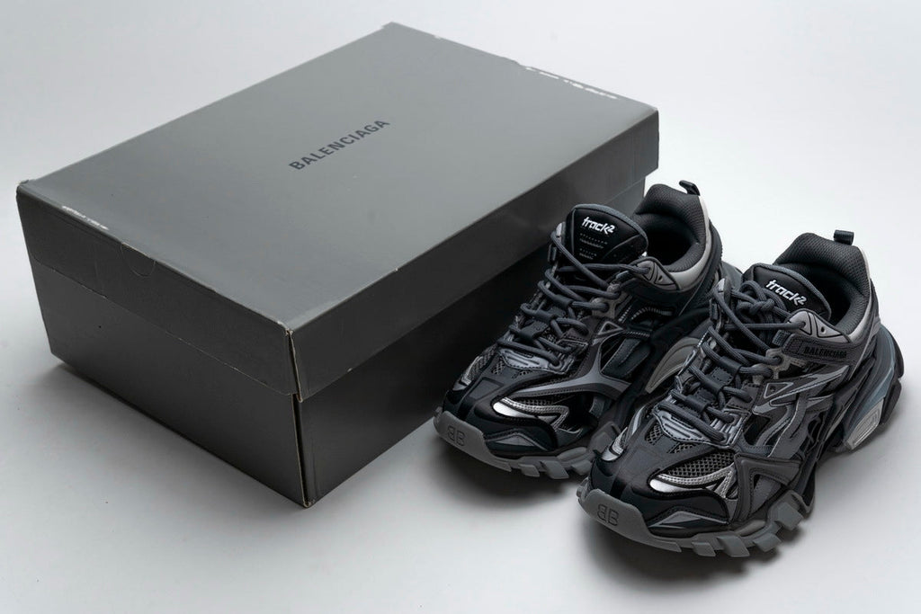 Balenciaga men's shoes Track.2 Sneakers balenciaga runners black