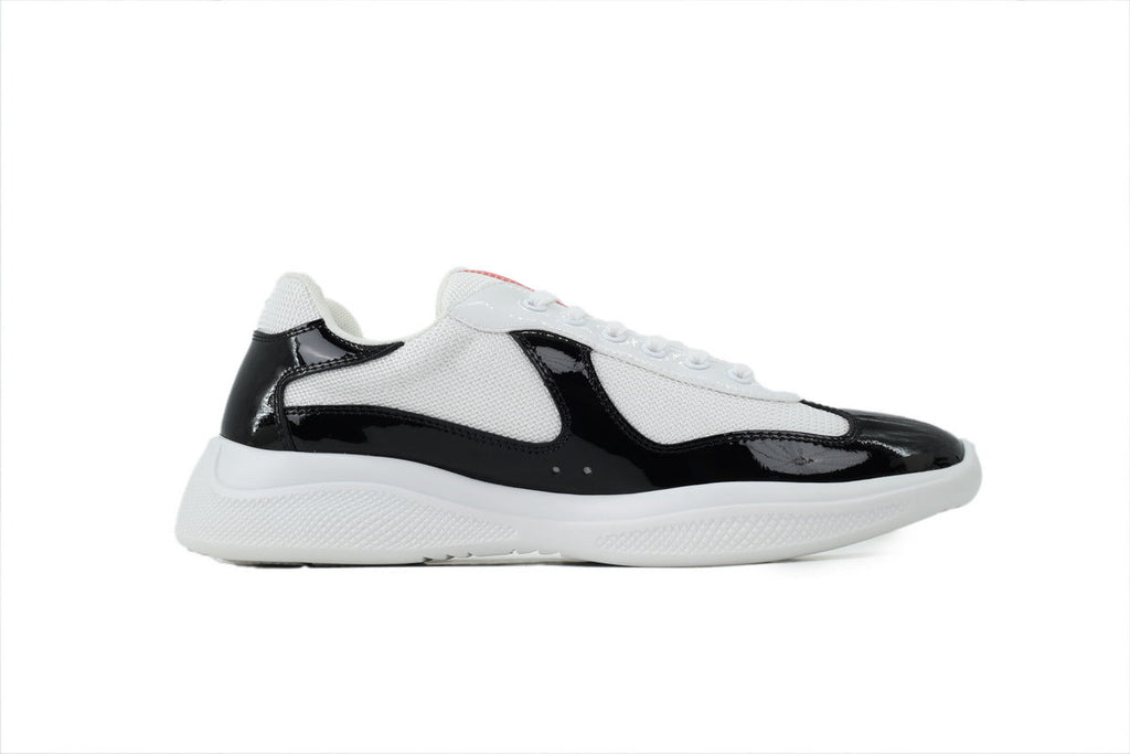 Prada America's Cup Sneakers   slip ons womens  prada designer mens shoes  white black