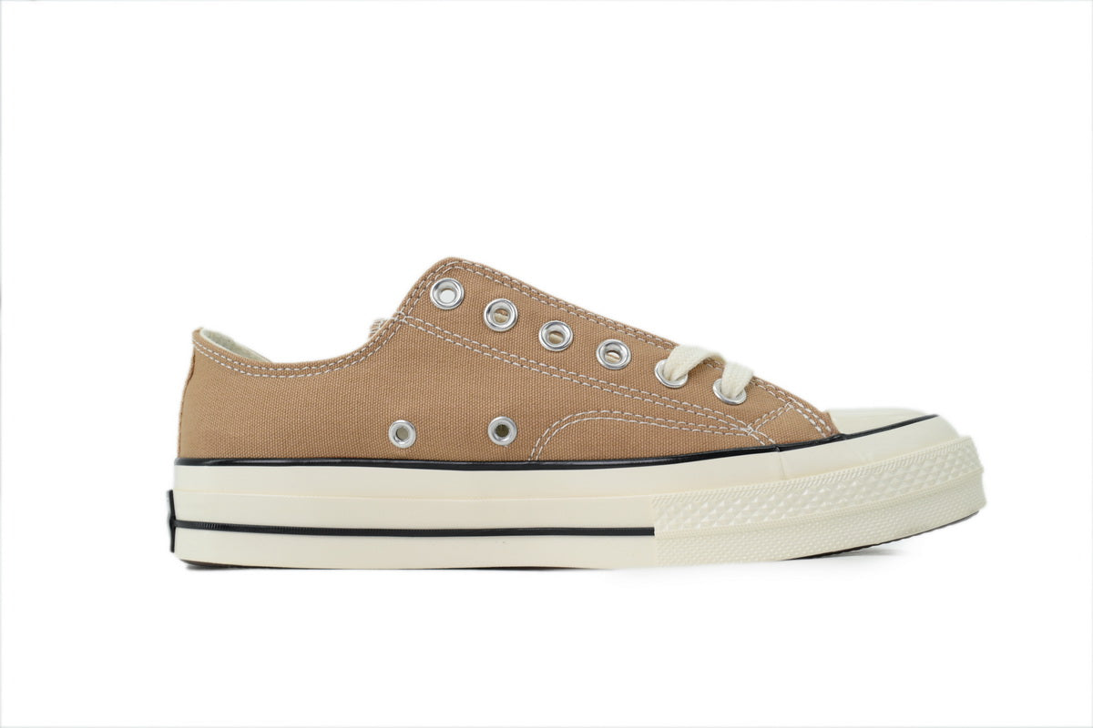 Converse Chuck 70 Women's Men's Shoes | Tan Low-Top Canvas Sneakers