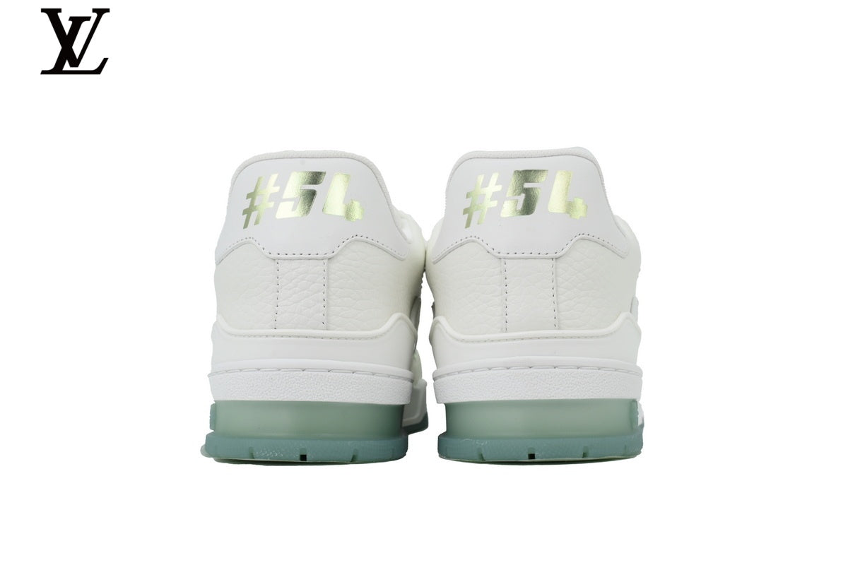 Louis Vuitton LV shoes for man  women Trainer Sneaker