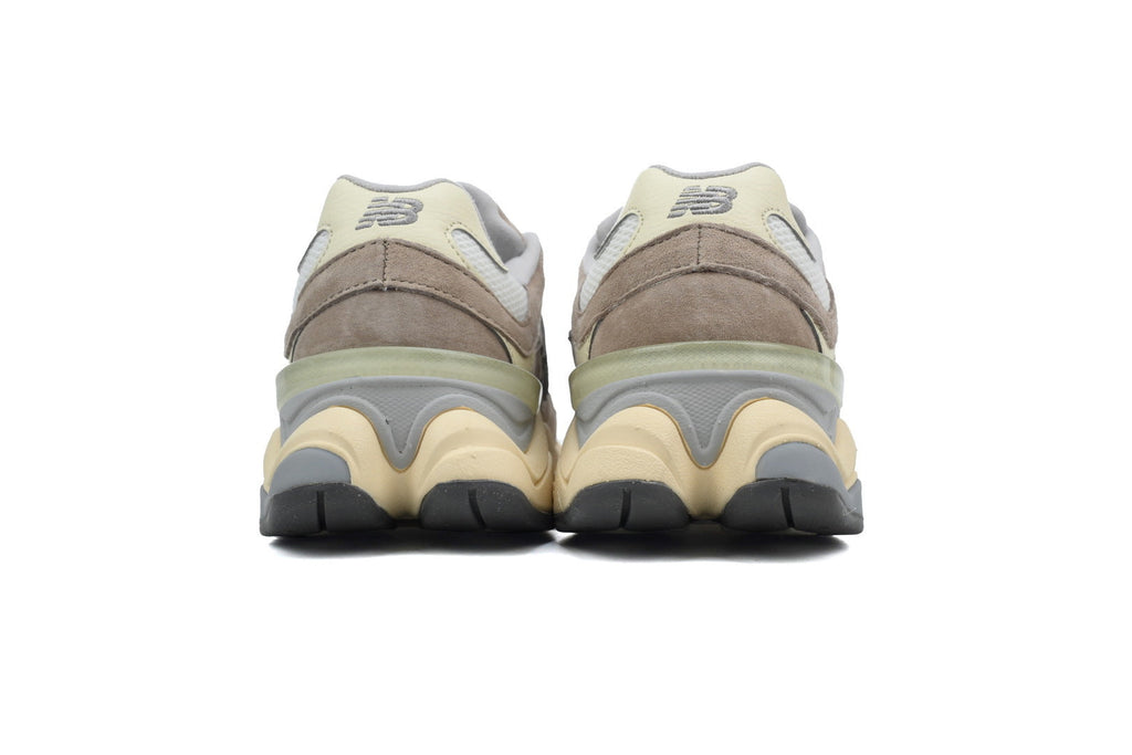 New Balance 9060 Women's & Men's Taupe Cream Chunky Retro Sneakers