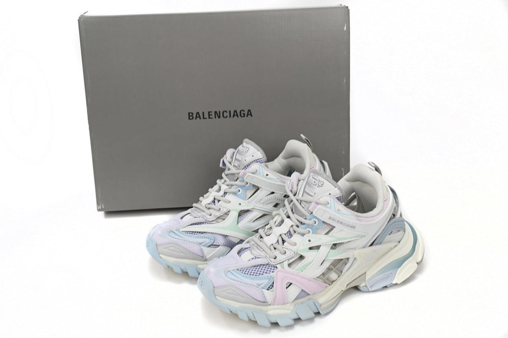 Balenciaga men's shoes Track.2 Sneakers  balenciaga runners White